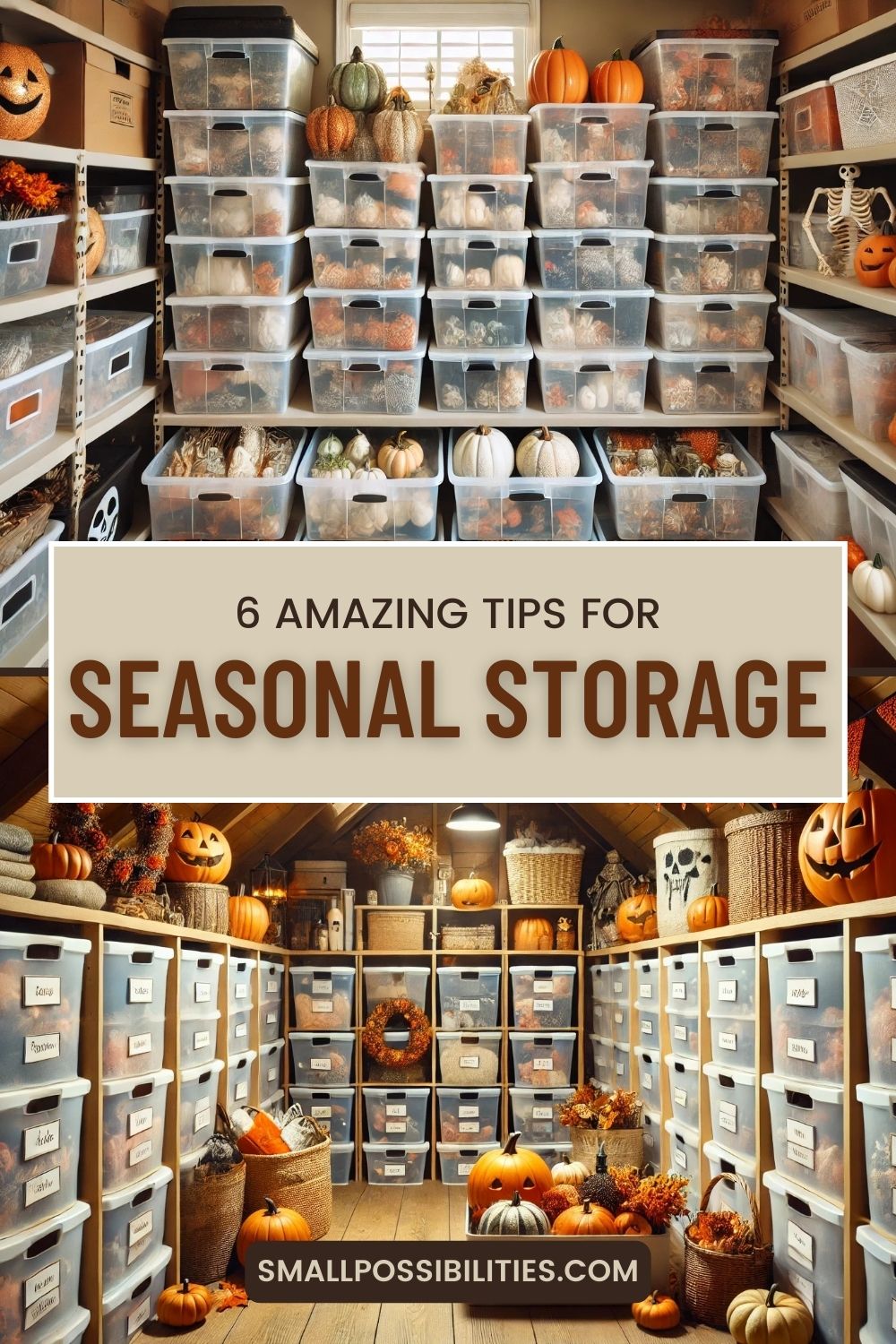 Pack It All Away with Ease: Stress-Free Solutions for Storing Holiday & Fall Decor
