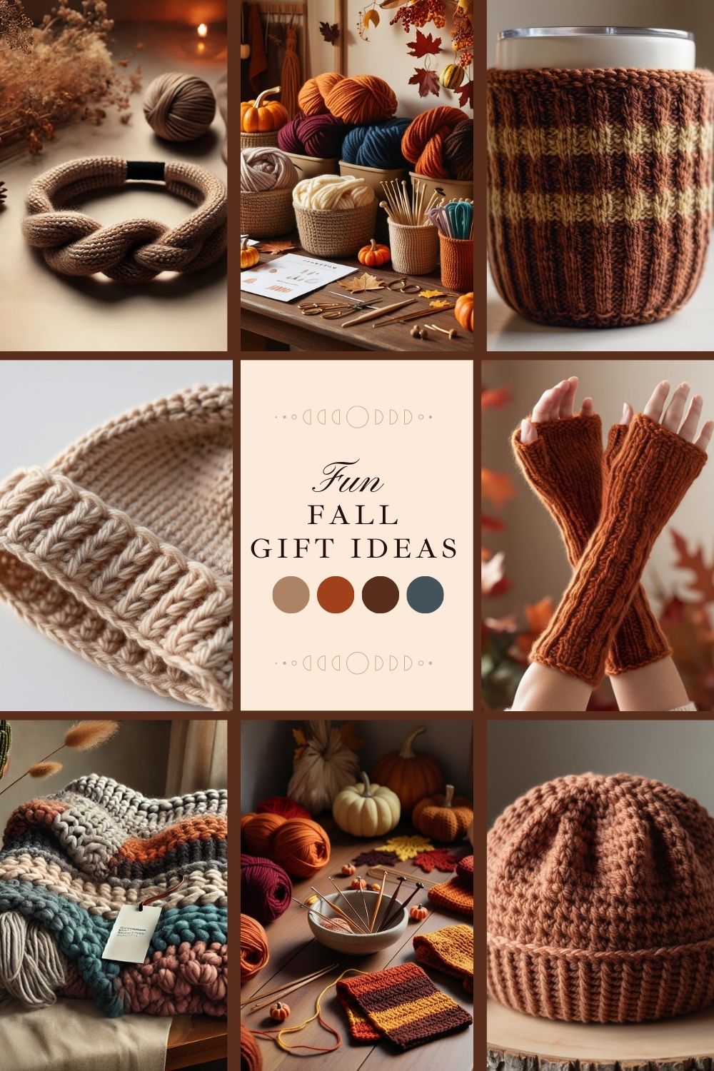 Handmade Fall Gifts: Crochet and Knit Projects for a Soulful Autumn