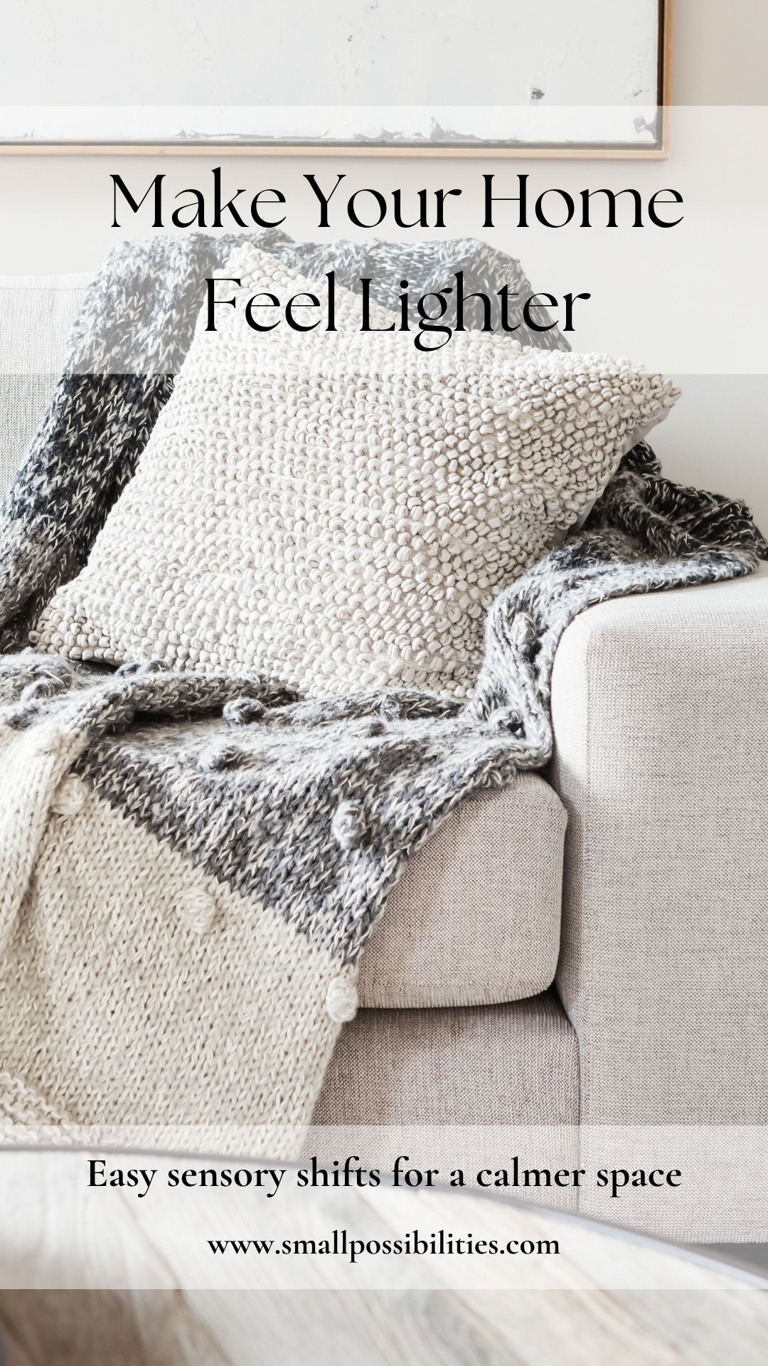 Linen curtains, softened light, a tidy corner — even the smallest changes can refresh the air around you.