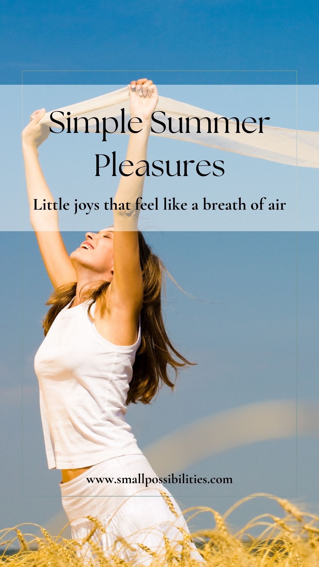 Let your summer be slow, tender, and true. You deserve gentleness all year long.