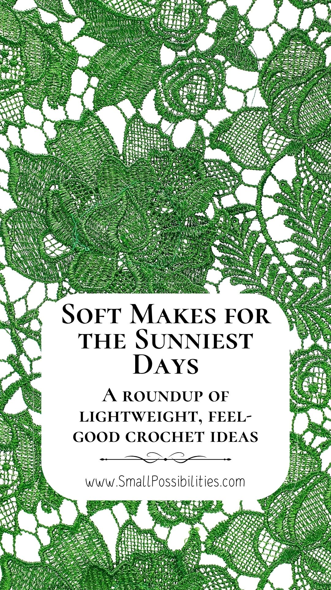 From lacy textures to cheerful colors, these patterns are designed to bring joy and ease to your sunniest stitching sessions. A roundup of crochet that feels just as light as it looks.