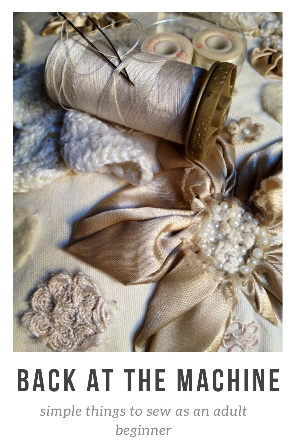 It’s not about sewing it perfectly — it’s about beginning again, one slow stitch at a time.