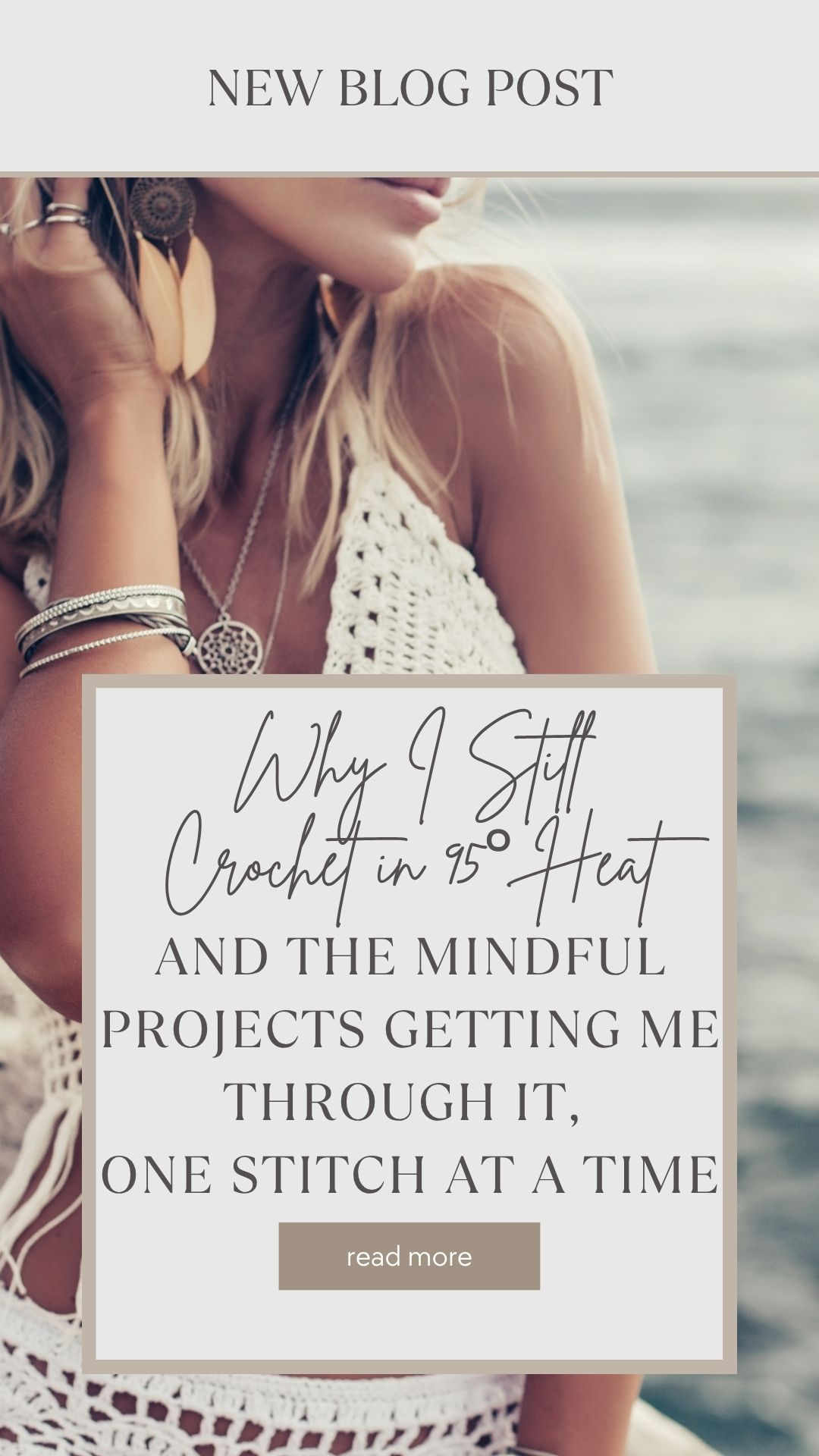 Even on the hottest days, I still find comfort in the rhythm of the hook. These heat-friendly projects help me stay present, connected, and creative—without breaking a sweat.