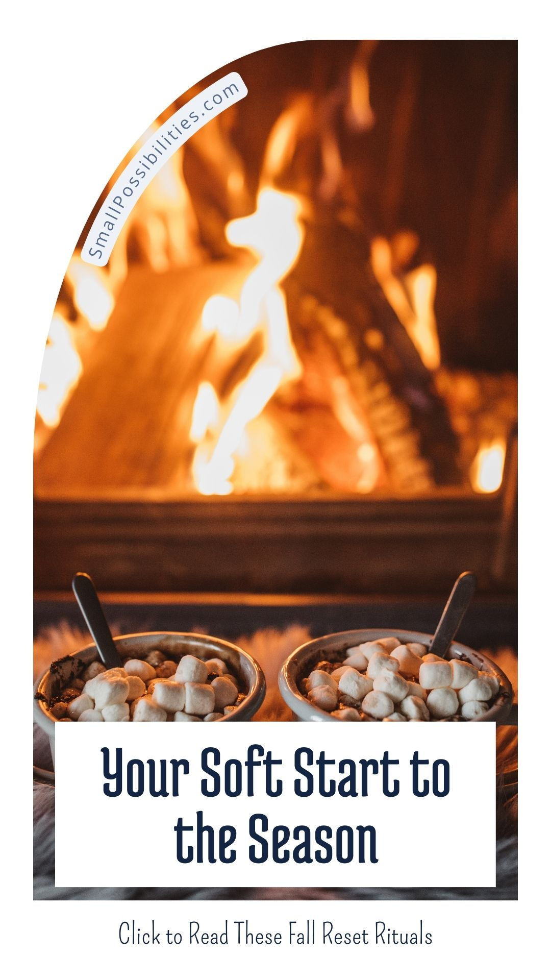 ✨ Nothing says fall reset like a warm drink by the fire. Sometimes the softest start to the season is the one that asks nothing of you.