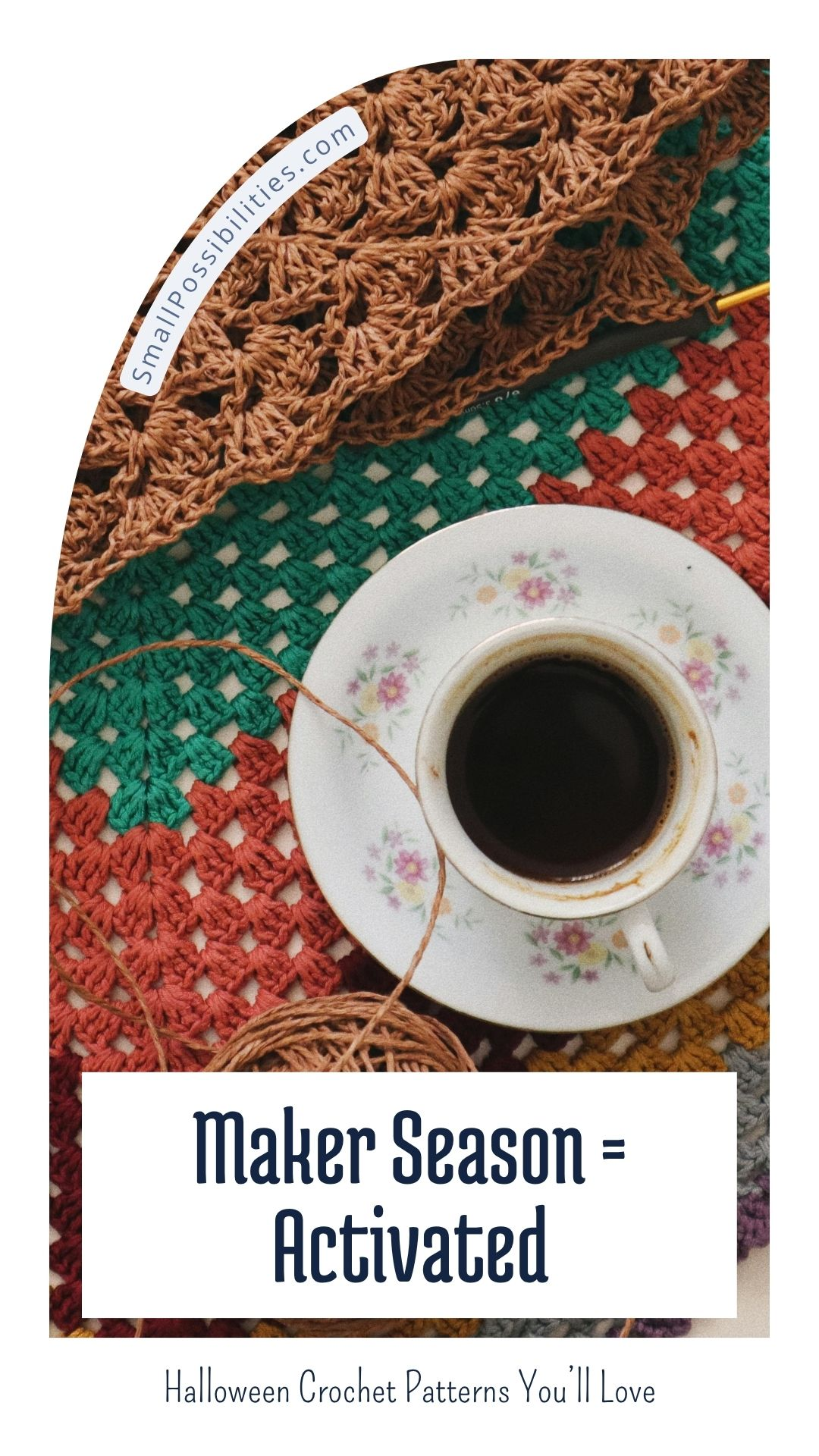 Cooler nights. Warm yarn. A cup of coffee by your side. This is what cozy season dreams are made of. 🍂 What’s on your hook right now?