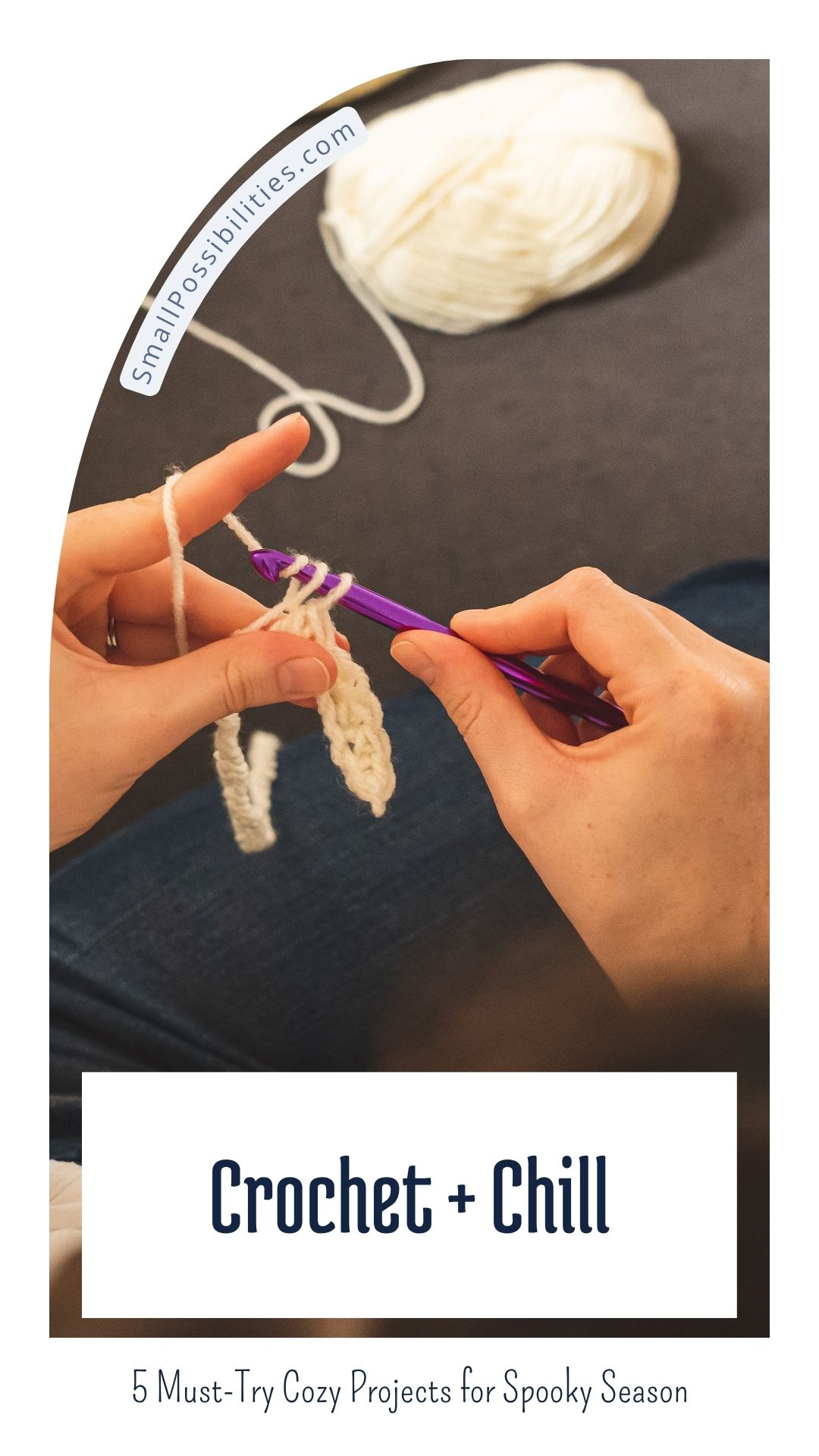 When spooky season calls, grab your yarn and make something magical. 🧶 Five cozy projects are waiting for you—perfect for fall nights!