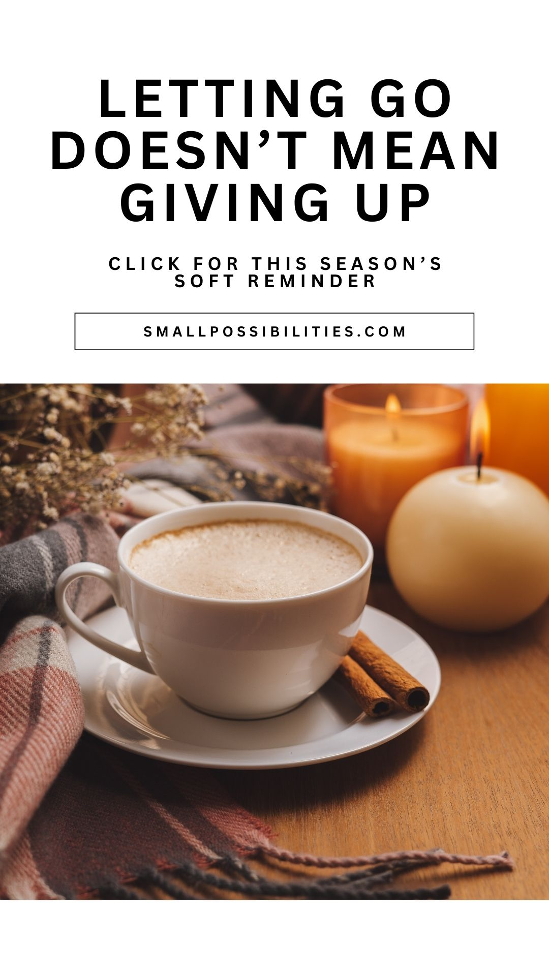 Letting go is an act of courage, not defeat. Sometimes it’s the only way to make space for better things to bloom.