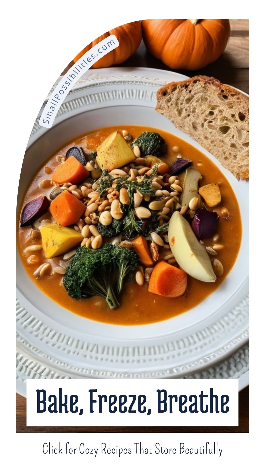 Soup season is here! 🍲✨ Warm up your week with a hearty bowl of goodness that freezes beautifully. Perfect for cozy nights when cooking feels like too much.