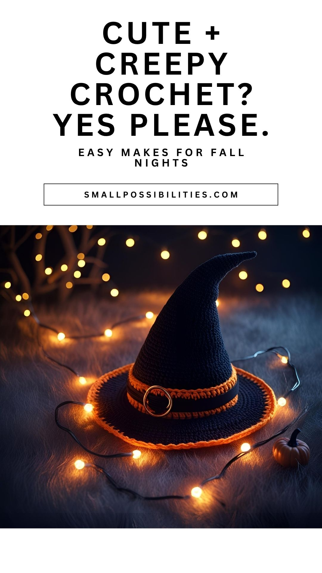 Because Halloween doesn’t have to be store-bought. Make it yours—one stitch at a time. 🎃 Tap to see the patterns I’m loving this season!