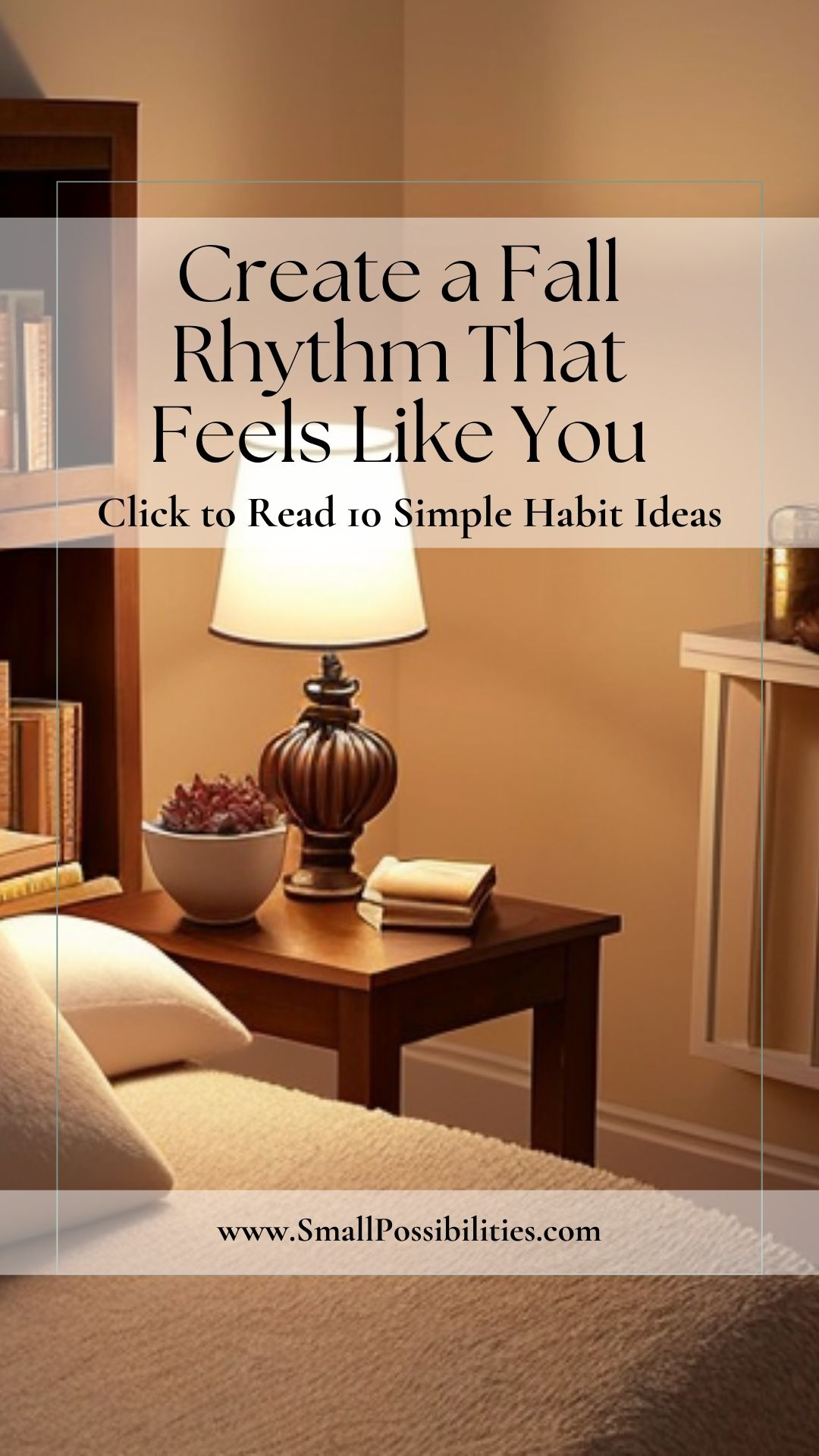 ✨ Your season doesn’t need hustle to feel whole. Build rhythms that nourish your energy instead of draining it. Think gentle wake-up rituals, cozy corners, and habits that feel like comfort.